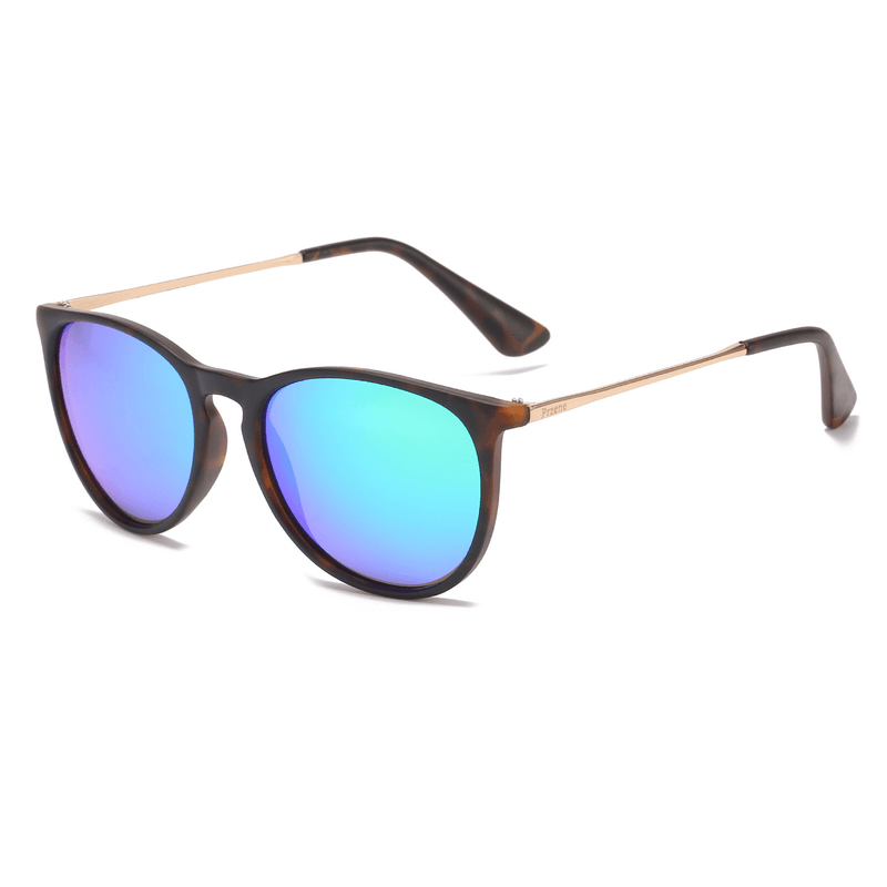 women's metal color film sunglasses, view 9 - MRSLM