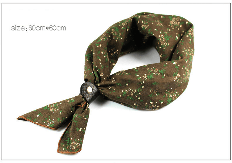 retro cotton square scarf, view 7 - MRSLM