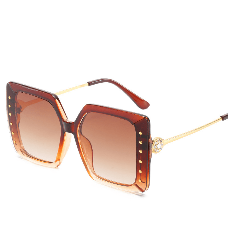 Women's large square sunglasses, view 7 - MRSLM