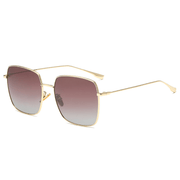 square metal frame sunglasses, view 2 - MRSLM