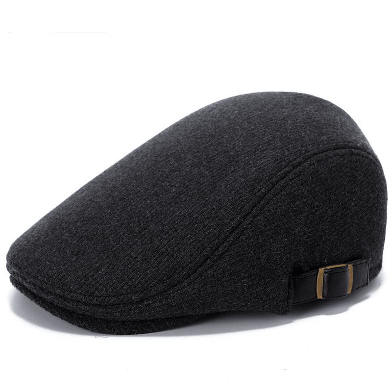 wool felt beret, view 4 - MRSLM