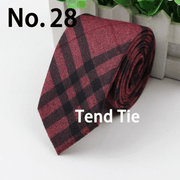 men's ultra-narrow wool tie, view 29 - MRSLM