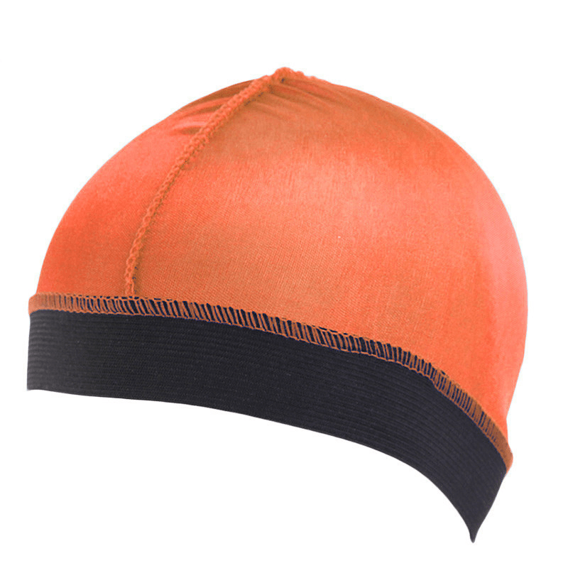 Faux silk night cap elastic headband, view 12 - MRSLM