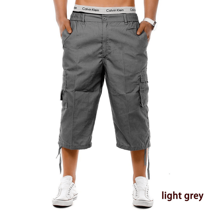 Summer Men'S 7-Point Multi-Pocket Military Pants Cross-Border Men - MRSLM