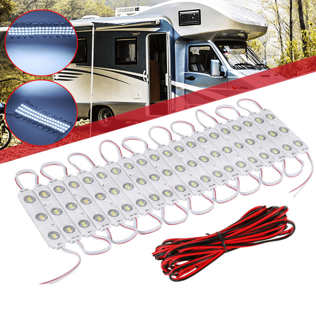 12V LED Car Ceiling Work Lights Van Interior Light Dome Lamp Boat Truck Caravan - MRSLM