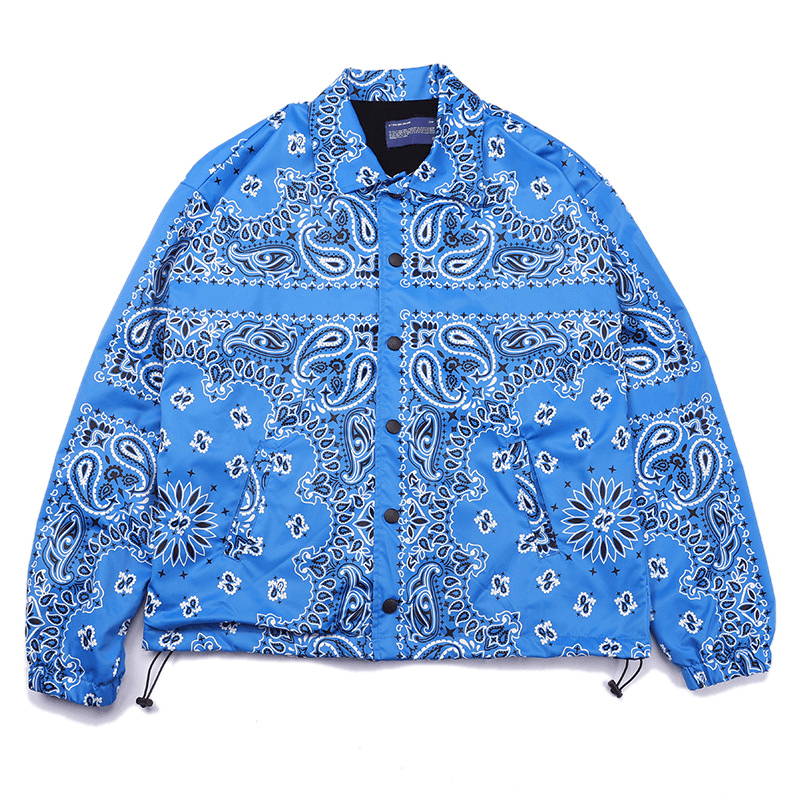 men's vintage floral lapel jacket, view 3 - MRSLM