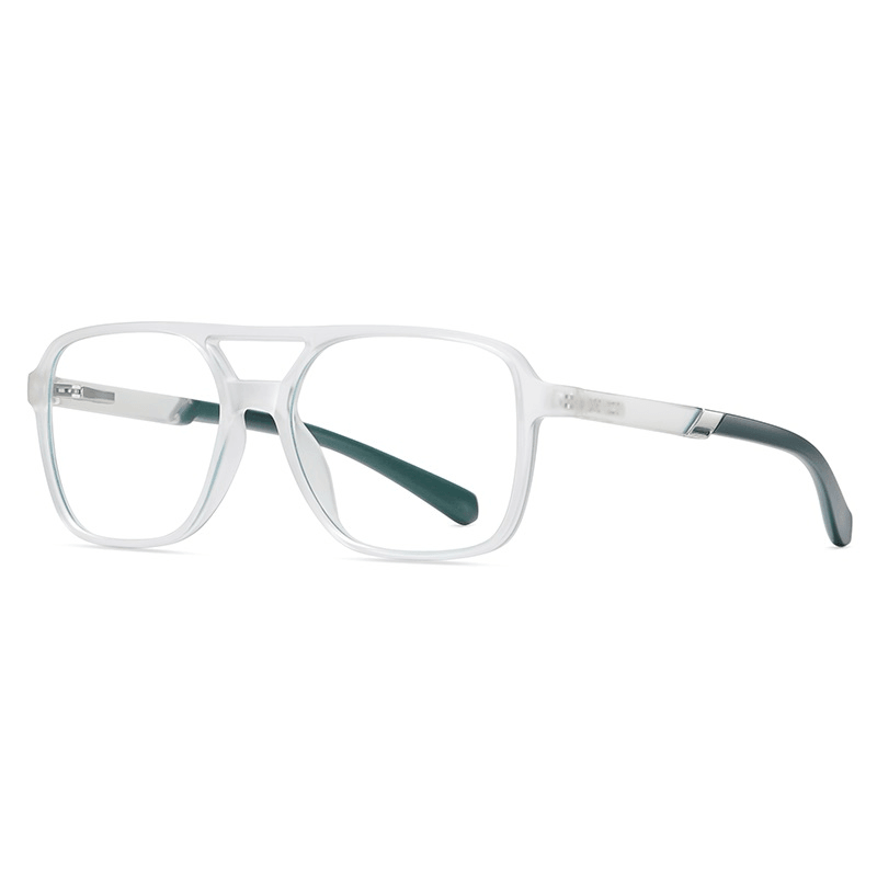 unisex large frame blue light glasses, view 3 - MRSLM