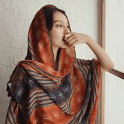 Ethnic style oversized scarf, view 2 - MRSLM