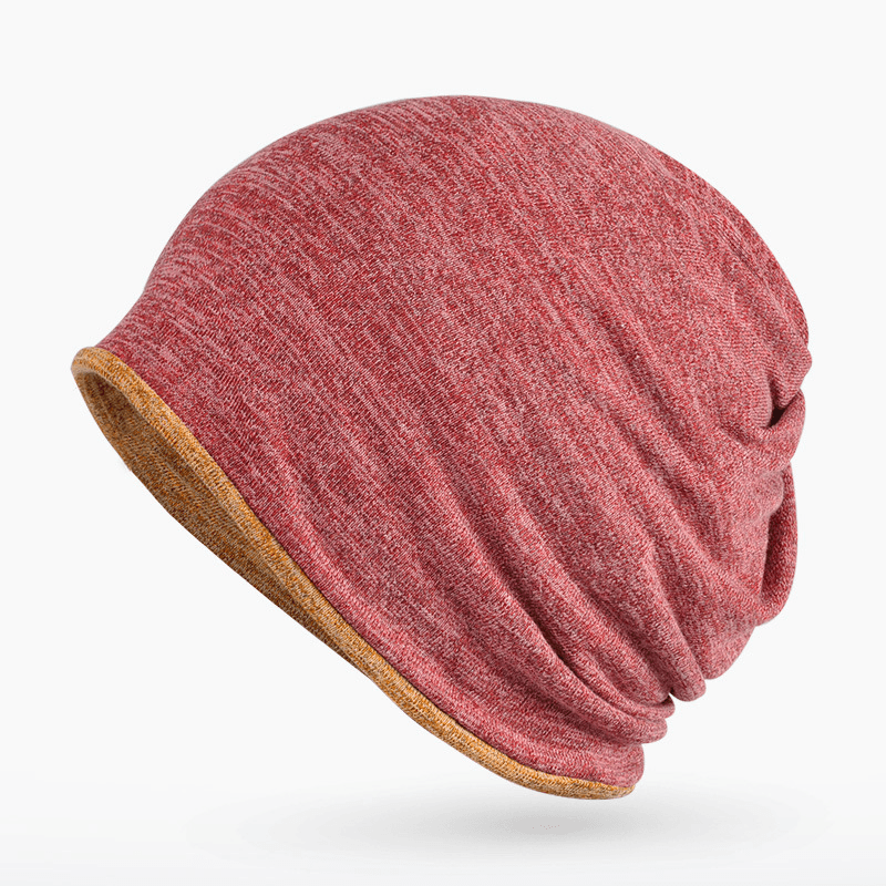 Korean style dual-use bib hat, view 3 - MRSLM