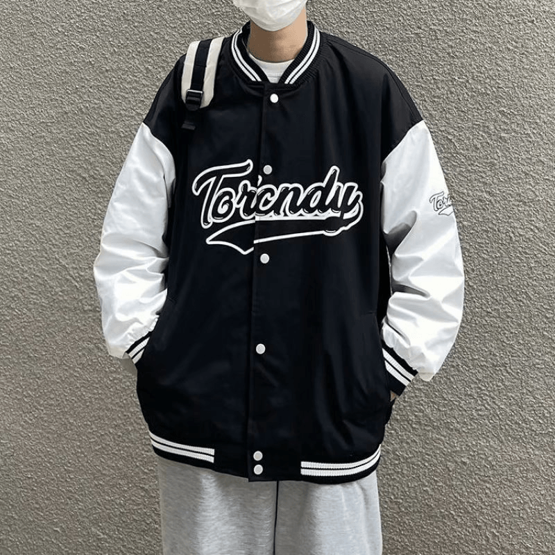 men's baseball collar jacket - MRSLM