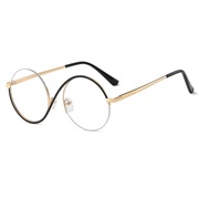 metal full frame square glasses, view 5 - MRSLM