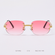 retro metal color film sunglasses, view 7 - MRSLM