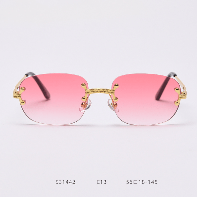 retro metal color film sunglasses, view 7 - MRSLM