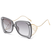 retro butterfly sunglasses, view 3 - MRSLM