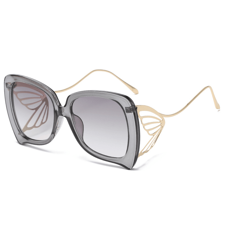 retro butterfly sunglasses, view 3 - MRSLM
