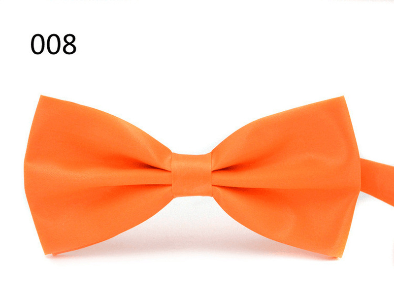solid color bow tie, view 3 - MRSLM