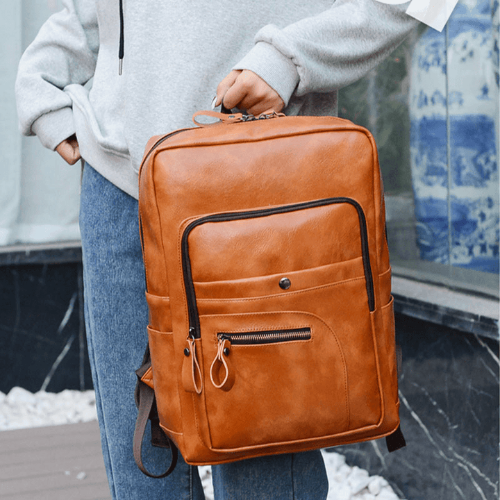 Men Large Capacity Backpack Handbag Business Bag - MRSLM
