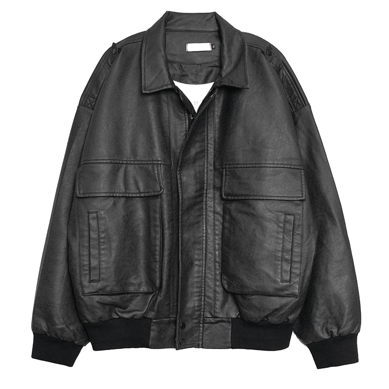 men's loose retro lapel jacket, view 5 - MRSLM