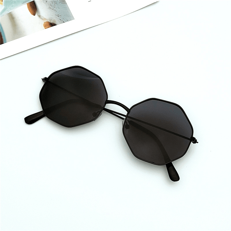 round irregular ocean film sunglasses, view 6 - MRSLM
