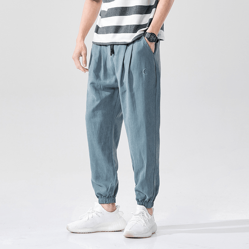 Summer Thin Loose Trousers Men'S Casual Trousers - MRSLM