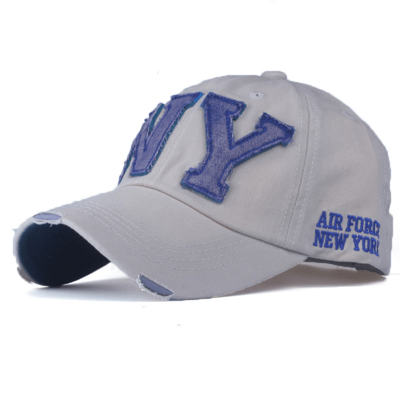 washed cotton baseball cap, view 6 - MRSLM