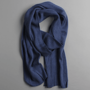 solid imitation cashmere scarf, view 6 - MRSLM