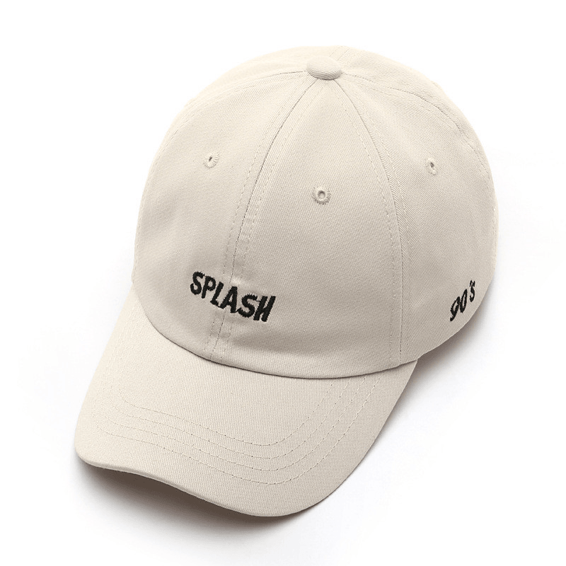 Korean style embroidered cotton cap, view 10 - MRSLM