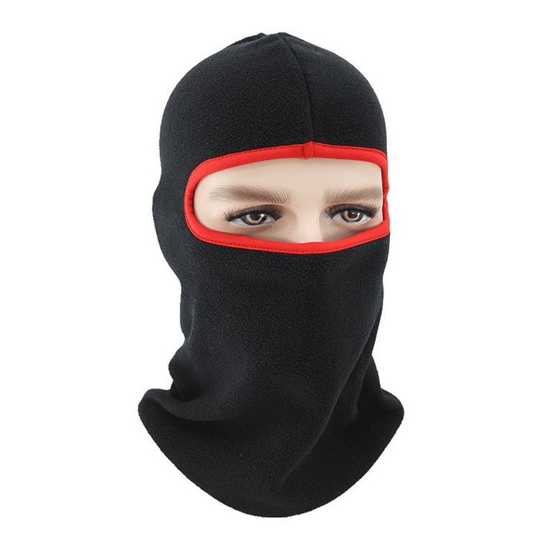 fleece neck hood bib, view 9 - MRSLM