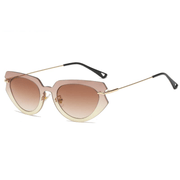 men's and women's modern metal sunglasses, view 3 - MRSLM
