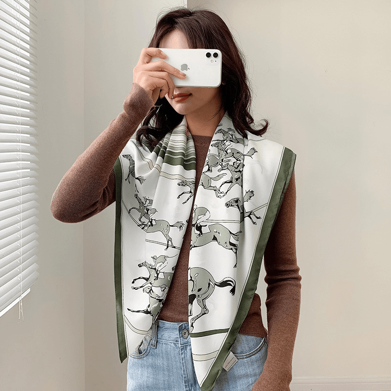 Twill Fashion Scarf Decoration Scarf