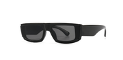 women's vintage square sunglasses, view 2 - MRSLM