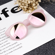 kids' frosted candy color sunglasses, view 5 - MRSLM