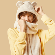 women's cotton double-sided neck scarf, view 5 - MRSLM