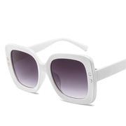 square retro rivet sunglasses, view 6 - MRSLM