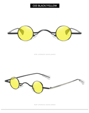 Punk retro hanging nose sunglasses, view 4 - MRSLM