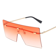 Large one-piece square sunglasses, view 14 - MRSLM
