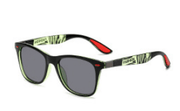 women's square colorful TAC sunglasses, view 3 - MRSLM