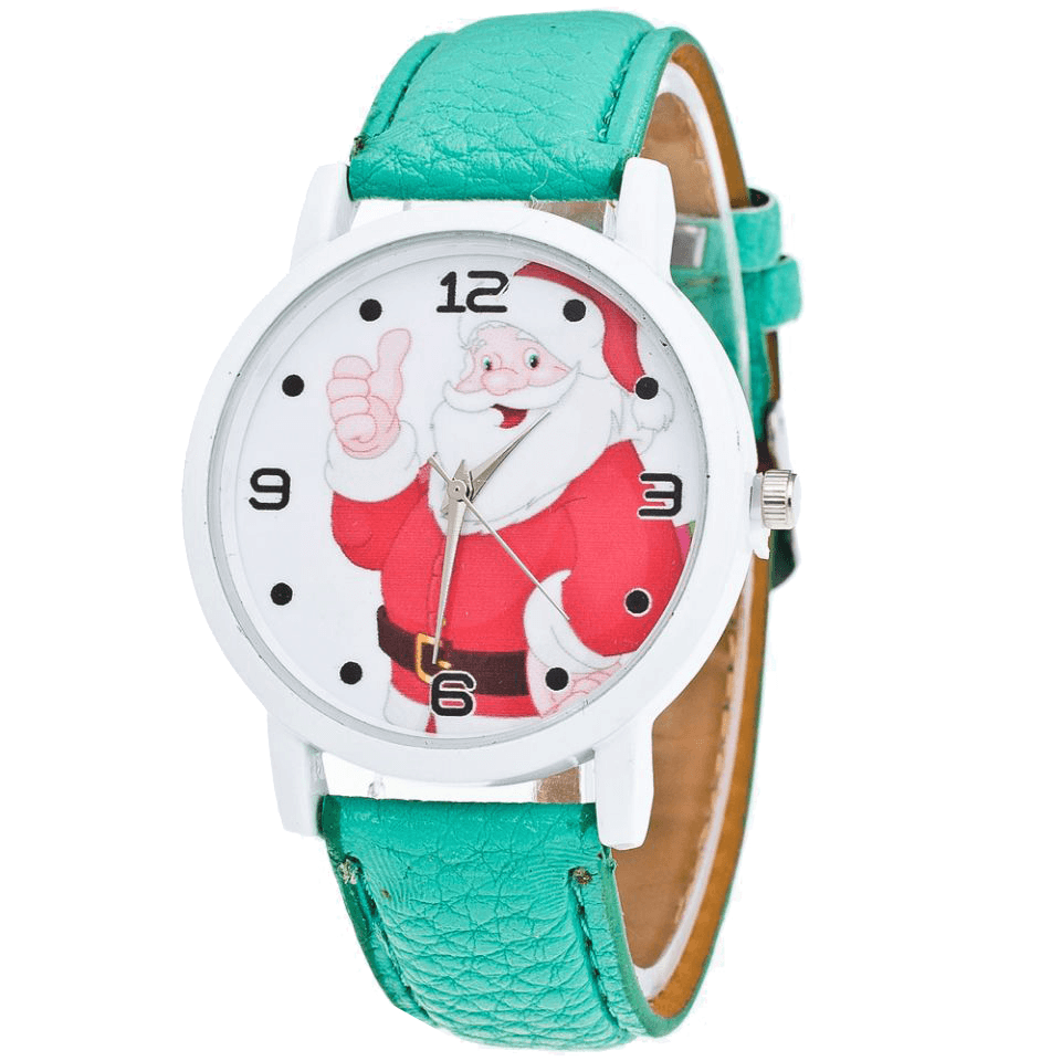 Cartoon Santa Thumbs up Cute Fahsion Kid Watch Quartz Watch - MRSLM