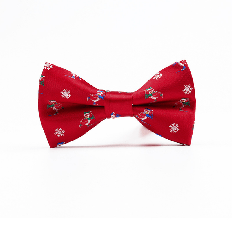 Fashion Casual Men'S Polyester Jacquard Bow Tie - MRSLM