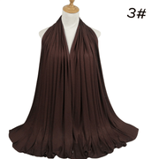 large modal cotton long scarf, view 4 - MRSLM