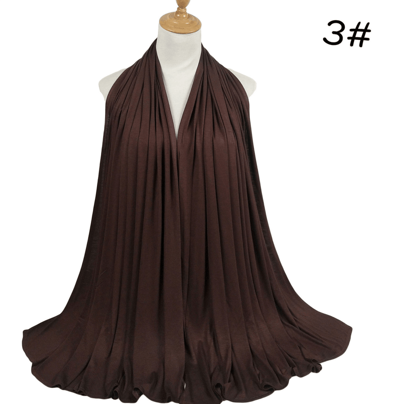 large modal cotton long scarf, view 4 - MRSLM