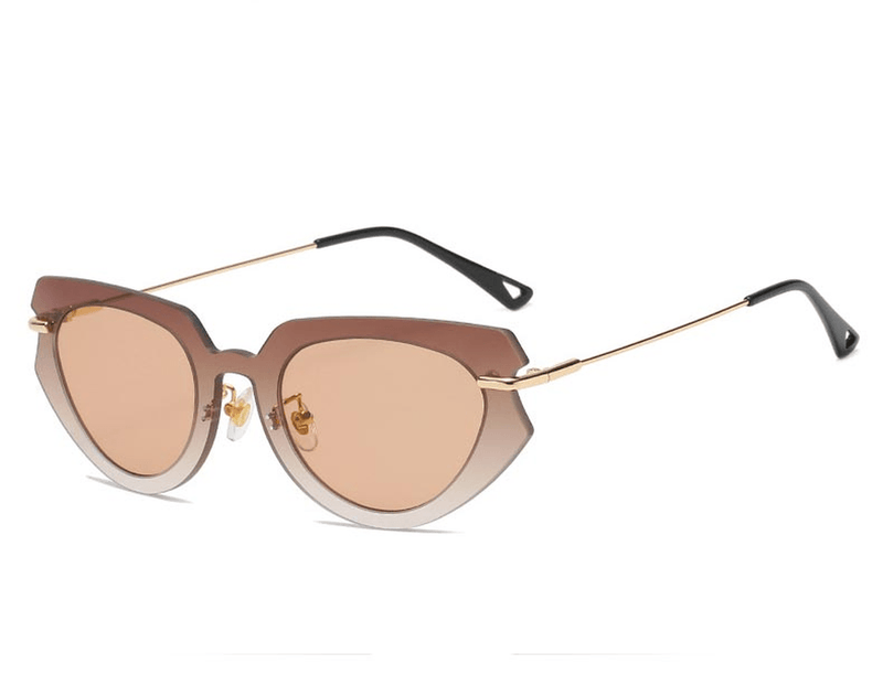 men's and women's modern metal sunglasses, view 4 - MRSLM