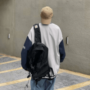 men's baseball collar jacket, view 6 - MRSLM