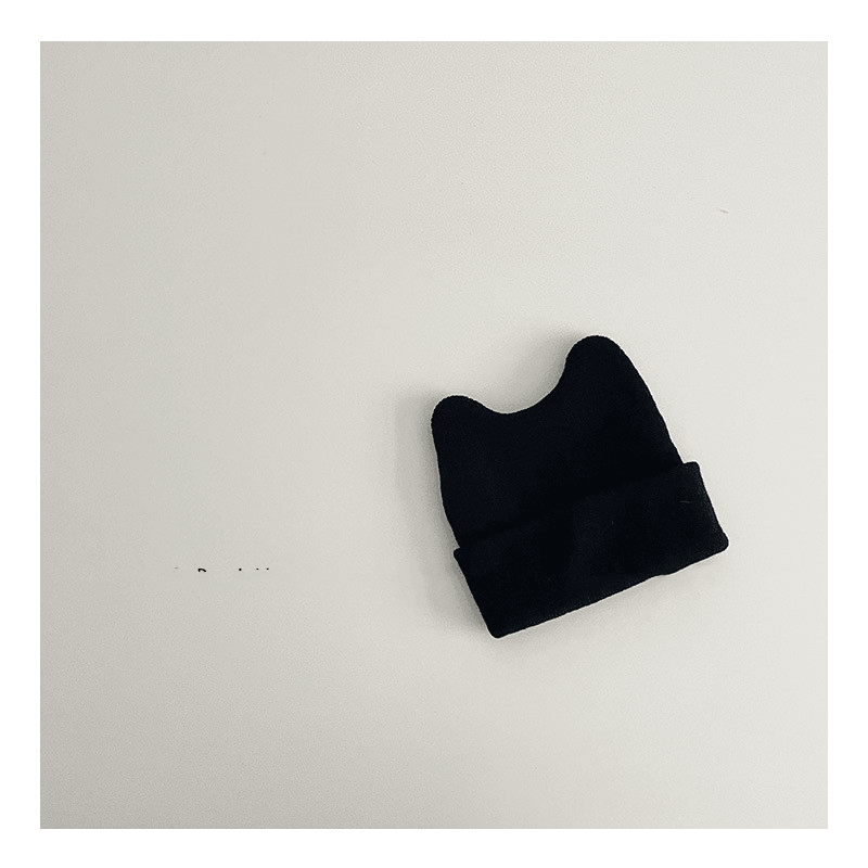Children's knitted pullover cap, view 6 - MRSLM