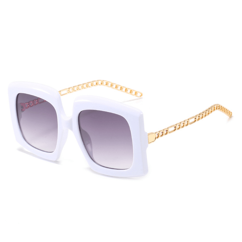 Women's cat-eye chain sunglasses, view 6 - MRSLM