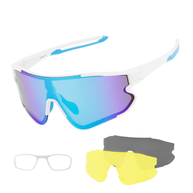 Polarized cycling glasses with interchangeable lens, view 7 - MRSLM