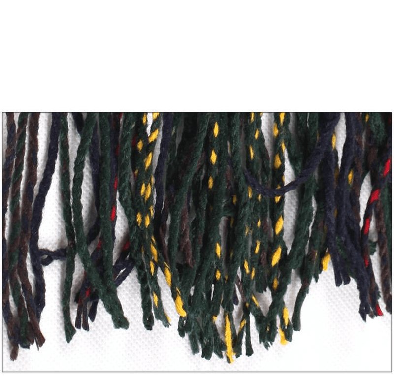 Warm plaid tassel shawl, view 12 - MRSLM
