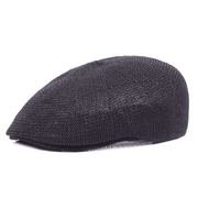 summer mesh beret cap with short brim, view 4 - MRSLM