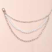 pearl waist chain, view 2 - MRSLM