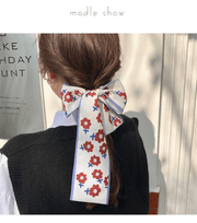 plaid hair band, view 4 - MRSLM